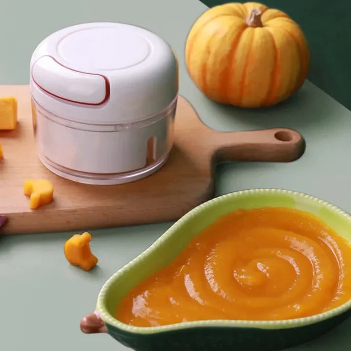 Mini Food Chopper โ Hand Pulled Vegetable Cutter & Food Crusher