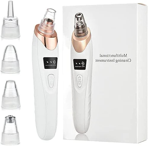 Electric Blackhead Remover, Vacuum Acne Cleaner, Black Spots Removal Device