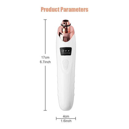 Electric Blackhead Remover, Vacuum Acne Cleaner, Black Spots Removal Device